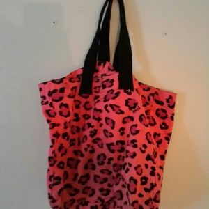 PINK Victoria's Secret Animal Print Tote Bag
